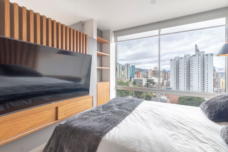 Apartamento de 1 alcoba en venta en Bosque Izquierdo, Bogotá, 56 m² · foto 12 de 20