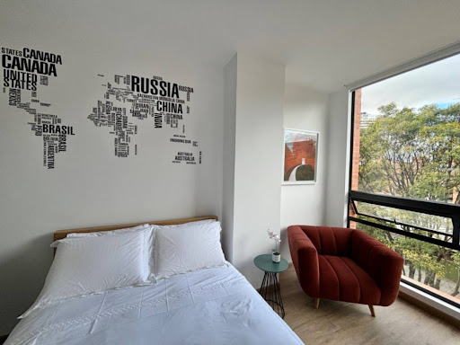 Studio for rent in Chico norte, Bogotá
