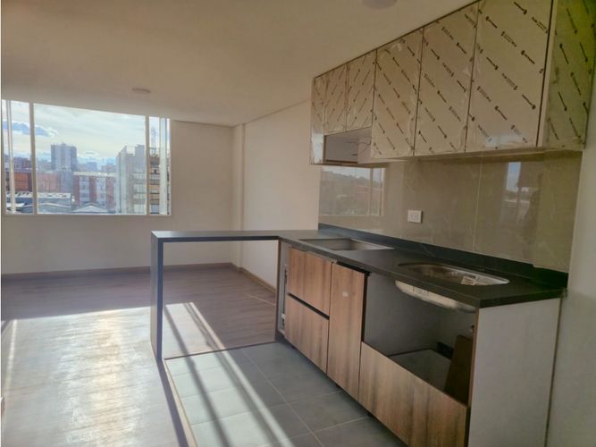Apartaestudio en venta en Prado Pinzon, Bogotá, 38 m² · foto 2 de 11