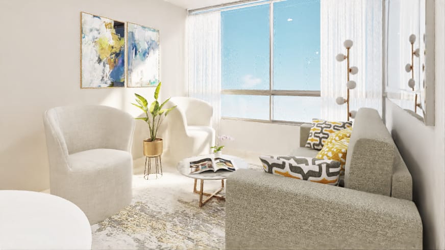 Apartamento de 3 alcobas en venta en Los Cusules, Soledad, 51 m² · foto 2 de 9