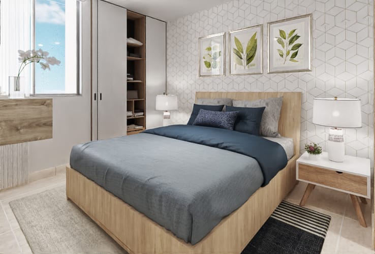 Apartamento de 3 alcobas en venta en Los Cusules, Soledad, 51 m² · foto 7 de 9