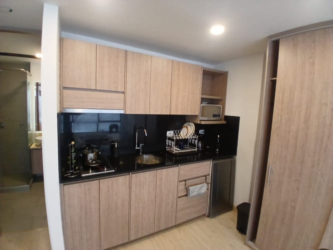 Apartaestudio en arriendo en Santa Barbara Central, Bogotá, 29 m² · foto 3 de 19