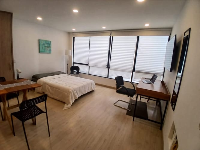 Apartaestudio en arriendo en Santa Barbara Central, Bogotá, 29 m² · foto 4 de 19