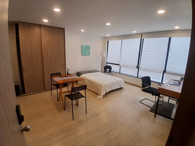Apartaestudio en arriendo en Santa Barbara Central, Bogotá, 29 m² · foto 5 de 19