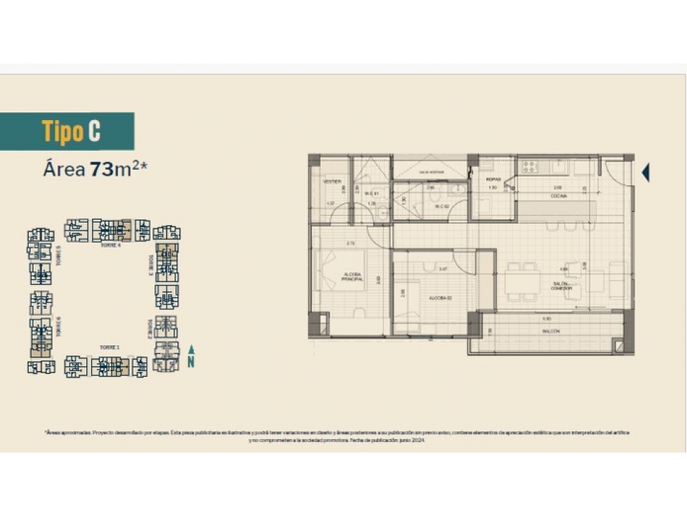 Apartamento en venta en Belén Fatima, Medellín · foto 11 de 11