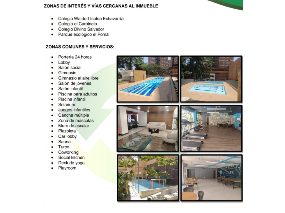 Apartamento de 2 alcobas en venta en Toledo, La Estrella, 58 m² · foto 15 de 16