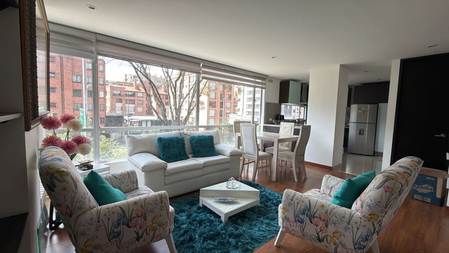 Apartamento de 1 alcoba en arriendo en Chico Norte, Bogotá, 57 m² · foto 14 de 24