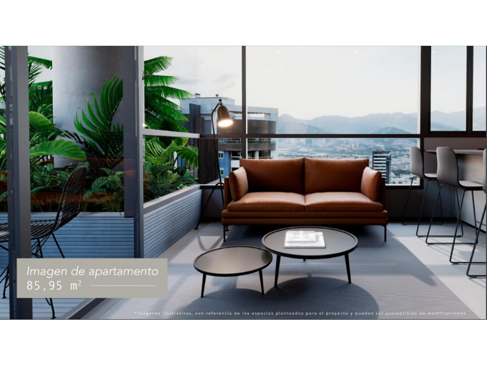 Apartamento en venta en El Poblado, Medellín · foto 2 de 8
