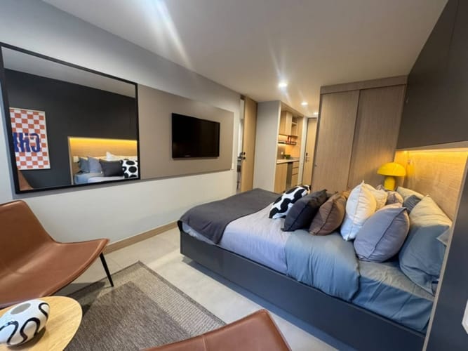 Apartamento de 1 alcoba en venta en Las Lomitas, Sabaneta, 55 m² · foto 6 de 22