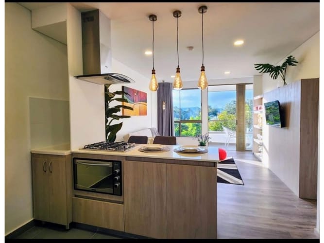 Apartamento de 1 alcoba en venta en Llano Grande, Rionegro, 57 m² · foto 3 de 12