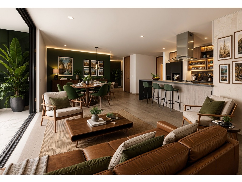 Apartamento en venta en El Poblado, Medellín · foto 3 de 11