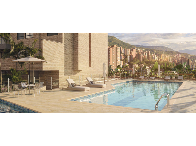 Apartamento de 1 alcoba en venta en El Poblado, Medellín, 50 m² · foto 2 de 3