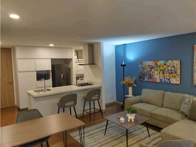 Apartamento de 1 alcoba en arriendo en El Diamante No. 2, Medellín, 75 m² · foto 2 de 12