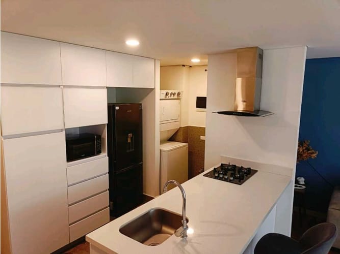 Apartamento de 1 alcoba en arriendo en El Diamante No. 2, Medellín, 75 m² · foto 4 de 12