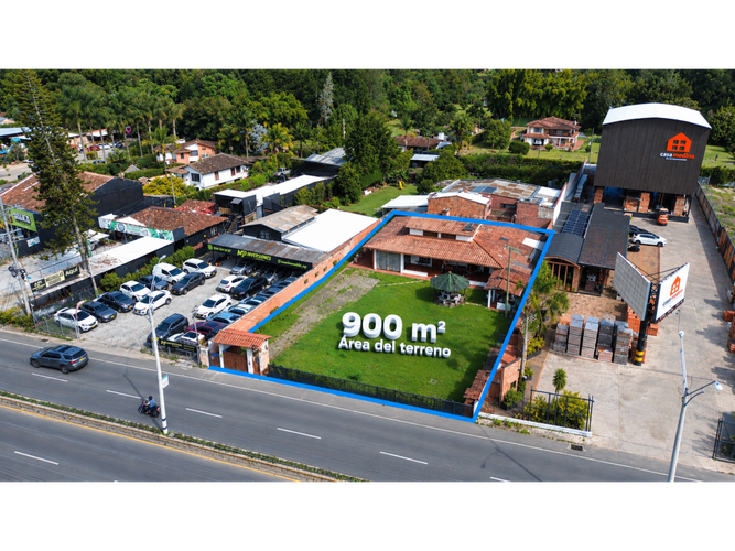 Lote en arriendo en Llano Grande, Rionegro, 350 m² · foto 2 de 3