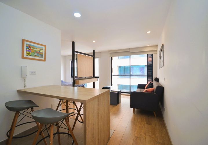 Apartamento de 1 alcoba en venta en Santa Barbara Oriental, Bogotá, 46 m² · foto 5 de 24