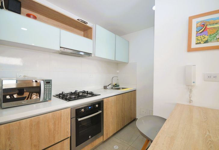 Apartamento de 1 alcoba en venta en Santa Barbara Oriental, Bogotá, 46 m² · foto 7 de 24