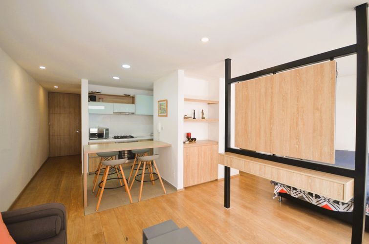 Apartamento de 1 alcoba en venta en Santa Barbara Oriental, Bogotá, 46 m² · foto 11 de 24