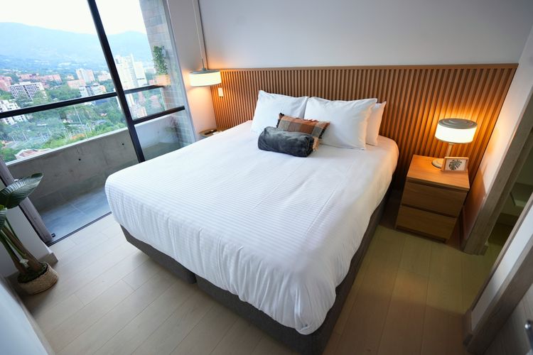 Apartamento de 2 alcobas en arriendo en Los Balsos, Medellín, 65 m² · foto 2 de 13