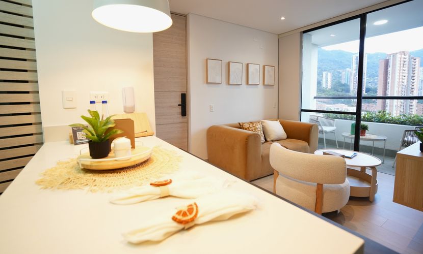 Apartamento de 2 alcobas en arriendo en Los Balsos, Medellín, 65 m² · foto 8 de 13
