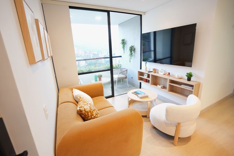 Apartamento de 2 alcobas en arriendo en Los Balsos, Medellín, 65 m² · foto 7 de 13