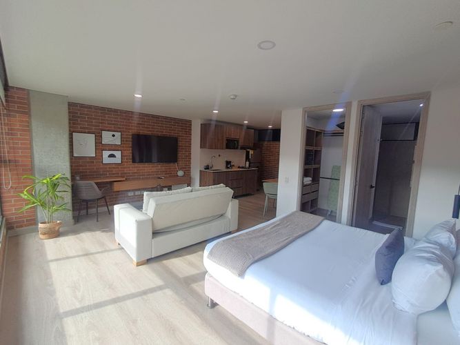 Apartamento de 1 alcoba en arriendo en Las Acacias, Medellín, 42 m² · foto 9 de 12