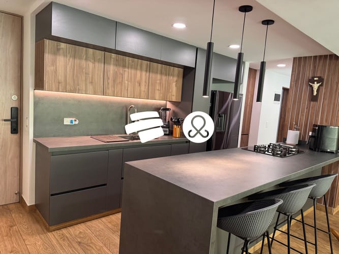 Apartamento de 3 alcobas en venta en Belén, Medellín, 90 m² · foto 4 de 9