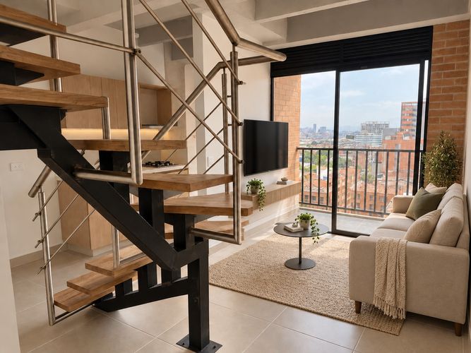 Apartaestudio en venta en Entreamigos, Sabaneta, 57 m² · foto 17 de 20