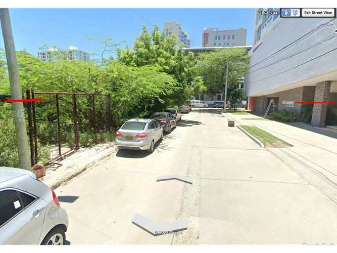 Lote en venta en El Prado, Santa Marta, 483 m² · foto 3 de 4