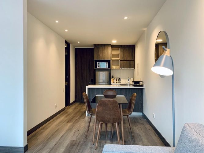 Apartaestudio en venta en Chico Norte, Bogotá, 45 m² · foto 4 de 4