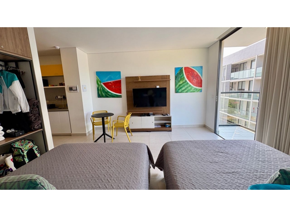 Apartaestudio en arriendo en Pozos Colorados, Santa Marta · foto 7 de 24