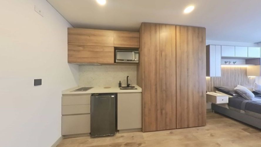 Apartaestudio en venta en Chico Norte, Bogotá, 26 m² · foto 3 de 21