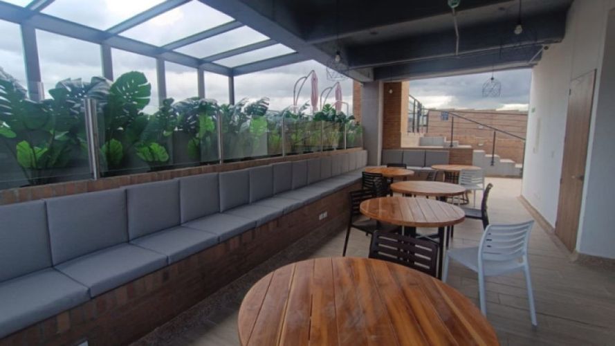 Apartaestudio en venta en Chico Norte, Bogotá, 26 m² · foto 11 de 21