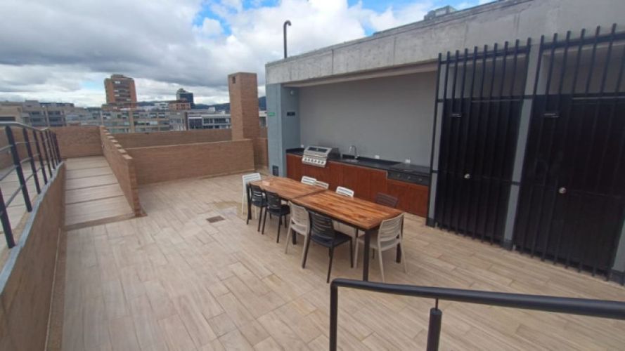 Apartaestudio en venta en Chico Norte, Bogotá, 26 m² · foto 15 de 21