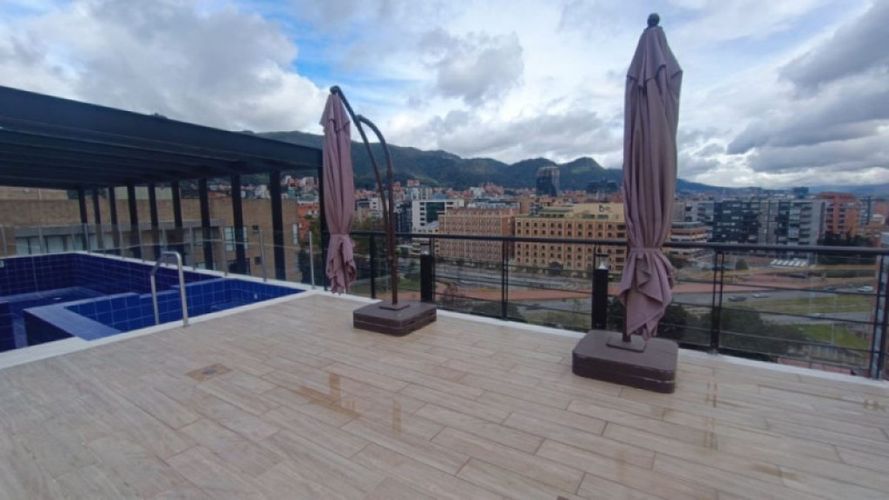 Apartaestudio en venta en Chico Norte, Bogotá, 26 m² · foto 20 de 21