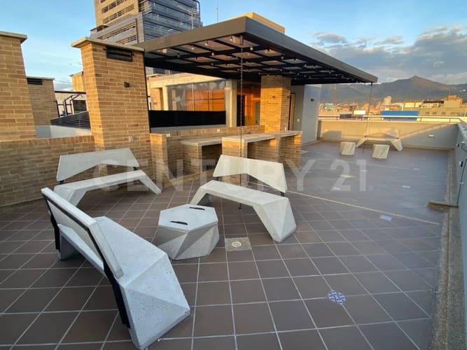 Apartaestudio en venta en La Castellana, Bogotá, 18 m² · foto 11 de 21