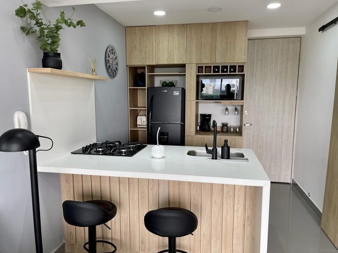 Apartamento de 1 alcoba en venta en La Flora, Cali, 33 m² · foto 2 de 24