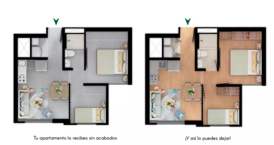 Apartaestudio en venta en Fontibon, Bogotá, 36 m² · foto 10 de 13