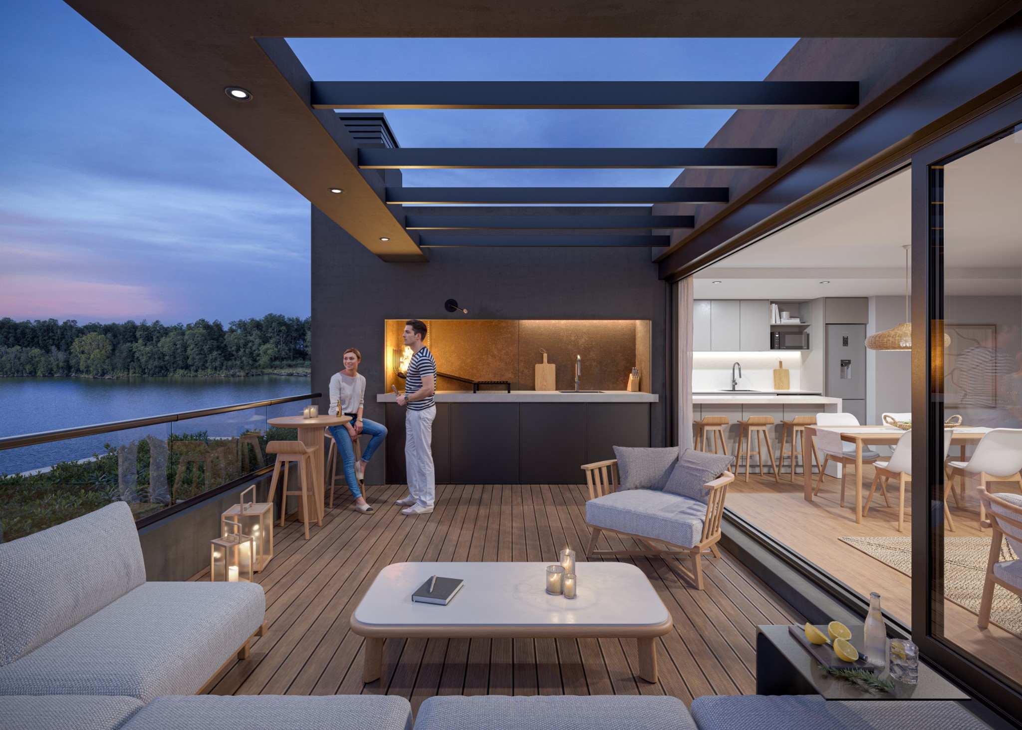 Lagún | Lanzamiento Exclusivo en Carrasco Prat Apto 2 dormitorios, 1 baño| Lago Prat Canelones - foto 3