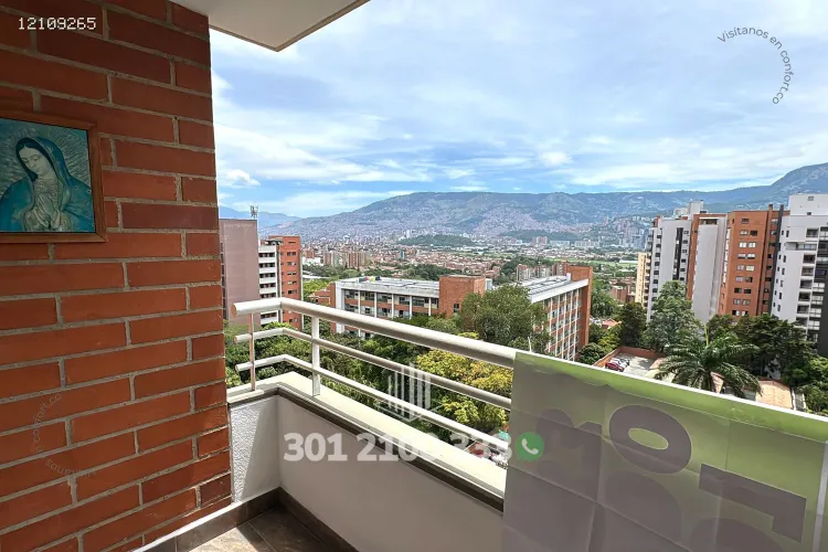 Apartamento de 3 alcobas en arriendo en Loma De Los Bernal, Medellín, 78 m² · foto 6 de 24