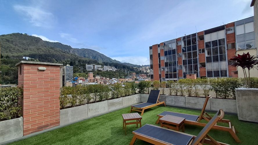 Apartaestudio en venta en La Veracruz, Bogotá, 17 m² · foto 22 de 24