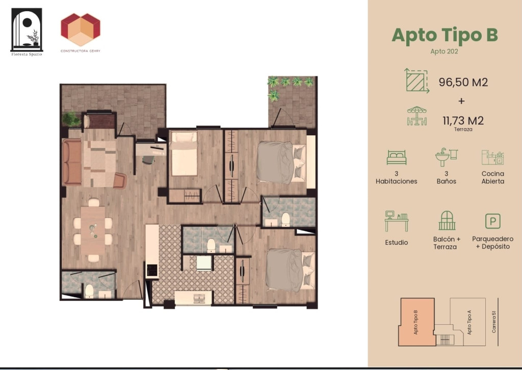 Apartamento en venta en Pasadena, Bogotá · foto 19 de 20