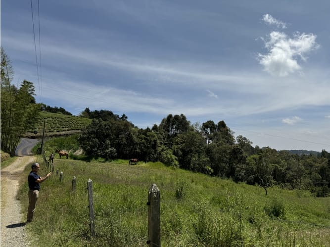Lote en venta en Sajonia, Rionegro, 5414 m² · foto 3 de 5