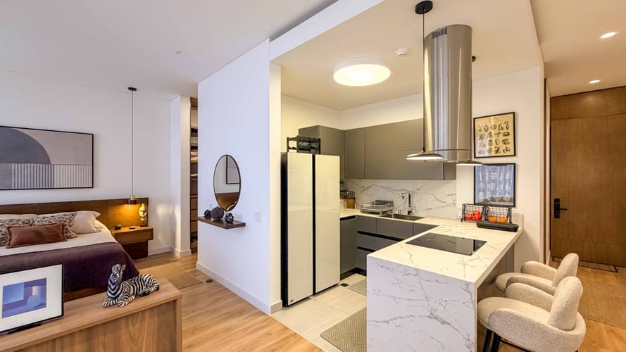 Apartamento de 1 alcoba en venta en Chico Norte, Bogotá, 59 m² · foto 11 de 20