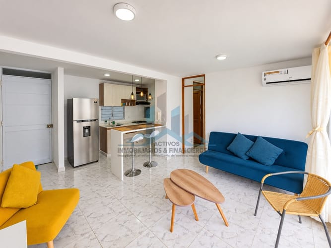 Apartamento de 2 alcobas en venta en Las Palmas, Ricaurte, 48 m² · foto 2 de 16