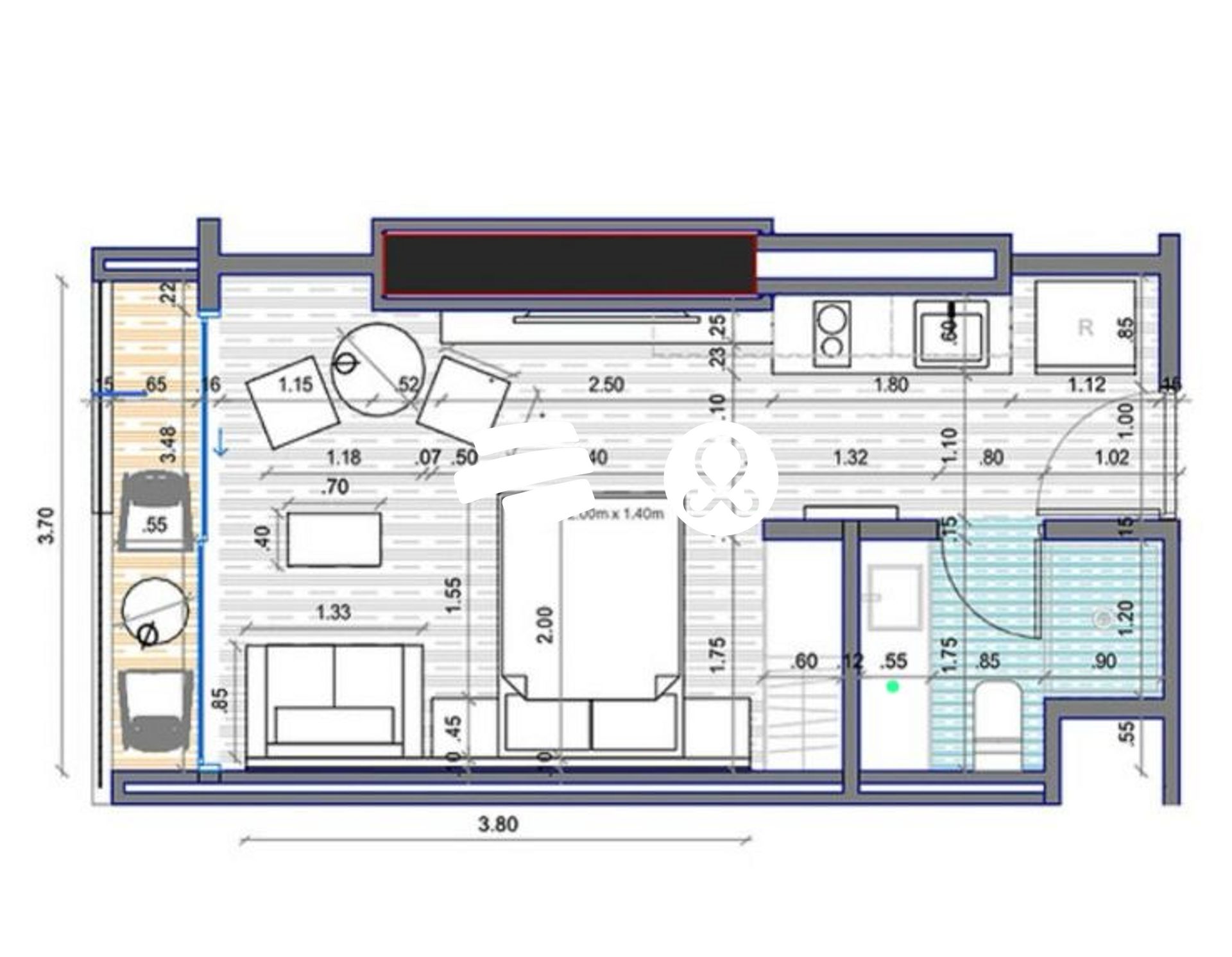Apartamento en venta en Pozos Colorados, Santa Marta · foto 8 de 8