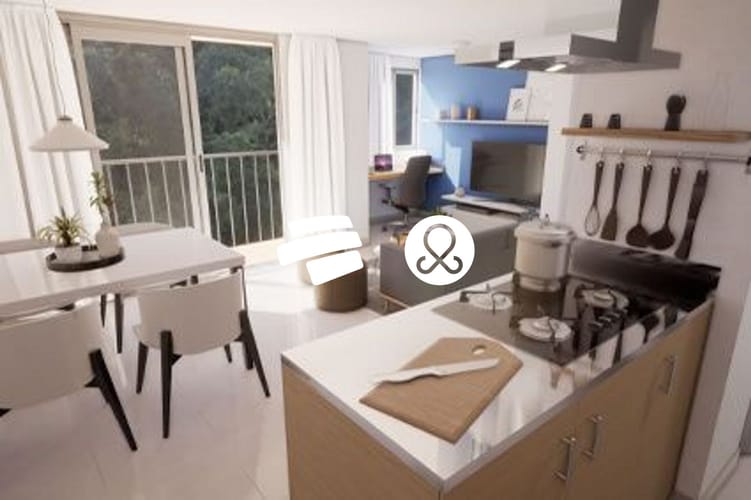 Apartamento de 2 alcobas en venta en Las Lomitas, Sabaneta, 49 m² · foto 6 de 16