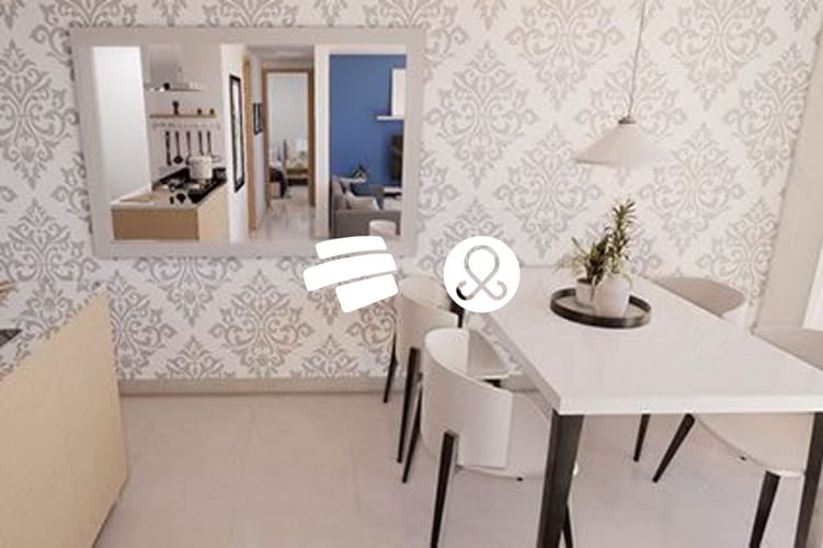 Apartamento de 2 alcobas en venta en Las Lomitas, Sabaneta, 49 m² · foto 9 de 16