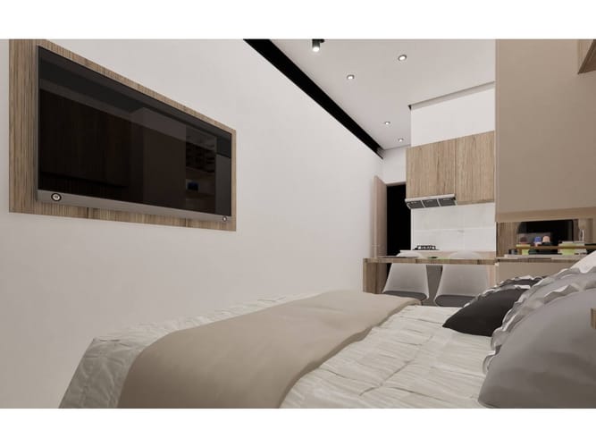 Apartaestudio en venta en Chico, Bogotá, 16 m² · foto 3 de 9