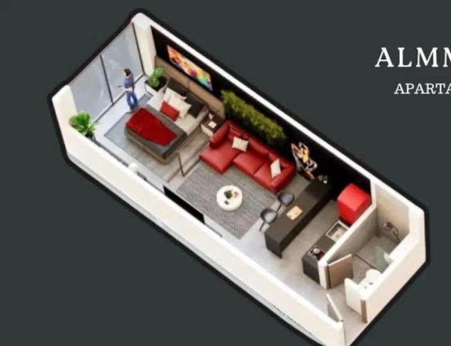 Apartaestudio en venta en Prado Veraniego, Bogotá, 34 m² · foto 8 de 9